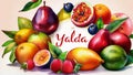 Yalda Night Fruits: A Celebration of Tradition with Greetings