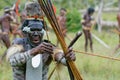 Yali Mabel, chief of Dani tribe, Papua, Indonesia Royalty Free Stock Photo