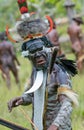 Yali Mabel, chief of Dani tribe, Papua, Indonesia Royalty Free Stock Photo