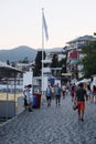 Yalta embankment Royalty Free Stock Photo