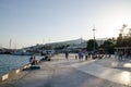 Yalta embankment Royalty Free Stock Photo