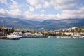 Yalta's port Royalty Free Stock Photo