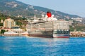 YALTA, UKRAINE - OCTOBER 7: First visit of the Queen Elizabeth s