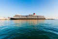 YALTA, UKRAINE - OCTOBER 7: First visit of the Queen Elizabeth s