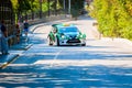 YALTA, UKRAINE - SEPTEMBER 14: Yuriyi Protasov drives his Ford F