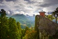 Yamadera Mountain Temple Royalty Free Stock Photo