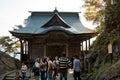 Yamadera is a scenic temple located in mountain near Yamagata city Royalty Free Stock Photo