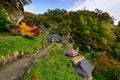 Yamadera Temple in Japan Royalty Free Stock Photo