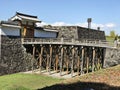 Yamagata Castle Ruins or Kajo Park in Japan.