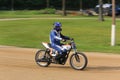 Yamaha dirt bike Royalty Free Stock Photo