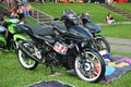 Yamaha exciter at Beast fo the East car and motor show in Marikina, Philippines