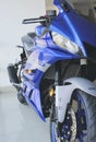 Yamaha motorcycle store, Yamaha R3 v2 abs Royalty Free Stock Photo