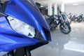 Yamaha motorcycle store, Yamaha R3 v2 abs Royalty Free Stock Photo