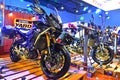 Yamaha motorcycle at Trans Sport Show in Pasay, Philippines