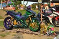 Yamaha motorcycle at Wild Rides in Marikina, Philippines
