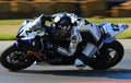 Yamaha Pro bike racing Royalty Free Stock Photo