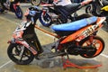 Yamaha racing motorcycle in Pasay, Philippines Royalty Free Stock Photo