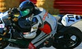 Yamaha racing motorcycle Royalty Free Stock Photo