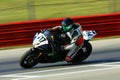 Yamaha racing motorcycle Royalty Free Stock Photo