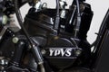 Yamaha rd125 engine ypvs Royalty Free Stock Photo