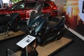 Yamaha xmax motorcycle at Manila International Auto Show in Pasay, Philippines