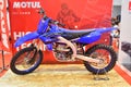 Yamaha yz 450f motorcycle at TransSport Show in Pasay, Philippines
