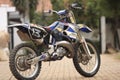 Yamaha YZ-125, two stroke motocross with FMF muffler and big Fatty collector ready for action