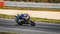 Yamaha YZF-R1 by MACO RACING Team compete to FIM Endurance World Championship Royalty Free Stock Photo