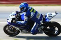 Yamaha YZF-R6 racing Royalty Free Stock Photo