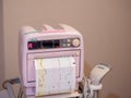 Yamanashi, Japan - 21.3.20: A monitor used to measure a baby`s vitals