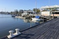 Yamba marina in New South Wales Australia