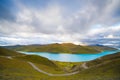 Yamdrok lake in Tibet, China