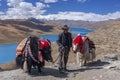 Yamdrok Lake  - Tibet Royalty Free Stock Photo