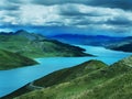 Yamdrok Tso Lake Royalty Free Stock Photo