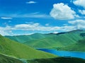 Yamdrok Tso Lake Royalty Free Stock Photo