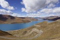 Yamdrok yumtso Lake Royalty Free Stock Photo