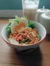 yamin noodle food indonesia bali, food picture photo egg