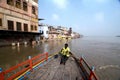 Yamuna River: Ghats of Mathura Royalty Free Stock Photo