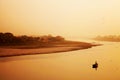 Yamuna River in India, Agra Royalty Free Stock Photo
