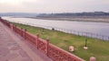 Yamuna river streamflow Royalty Free Stock Photo