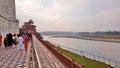 Yamuna river streamflow Royalty Free Stock Photo