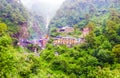 Mesmerising view of Yamunotri Temple in Uttarakhand, India