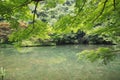 Yan Shu Jiuxi , Nature park scenery, Hangzhou Royalty Free Stock Photo