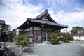 Views of an historic building in Yanagawa.