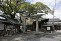 Views of an historic building in Yanagawa.