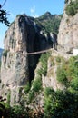 Yandang Mountain suspension bridge China