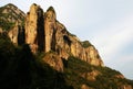 Yandang Mountain in Wenzhou city , Zhejiang., China Royalty Free Stock Photo