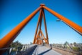Yandhai Nepean Crossing new pedestrian bridge offers walkers and cyclists across the Nepean River.