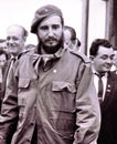 Yangiyer the Fidel Castro Ruz May 1963 Royalty Free Stock Photo