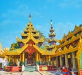 Tharrawaddy Min Bell House on Shwedagon grounds, Yangon, Myanma